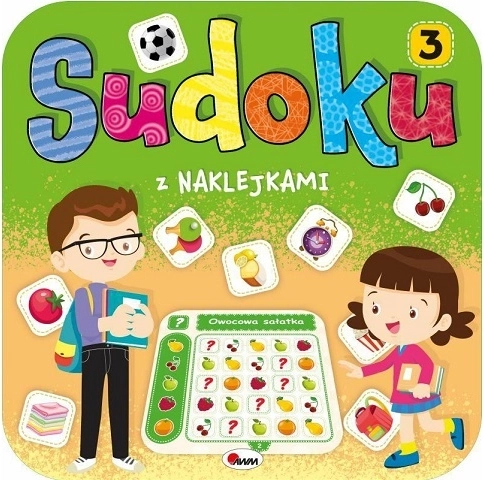 Sudoku kleebistega lastele