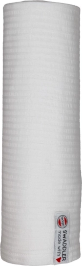 Lodger cloth diaper Swaddler seersucker 120 × 120 cm cloud dancer