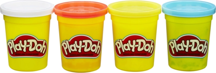 Play-Doh voolimiskomplekt voolimismassiga – 4 topsi