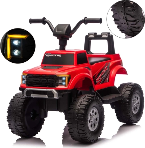 Elektriline lasteauto Milly Mally Ford F-150 Raptor, punane