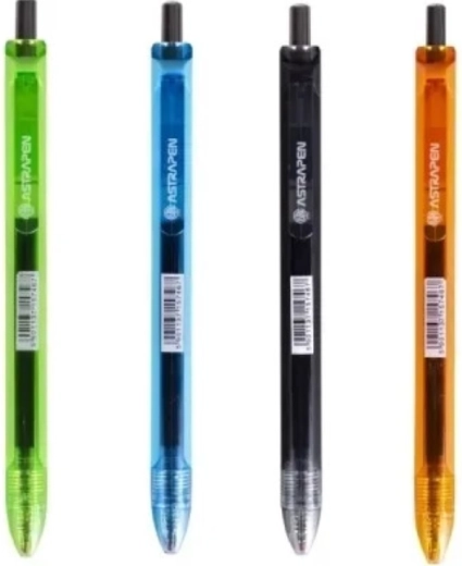 Pastapliiats ASTRA Stripes, 0,7 mm, värvide segu