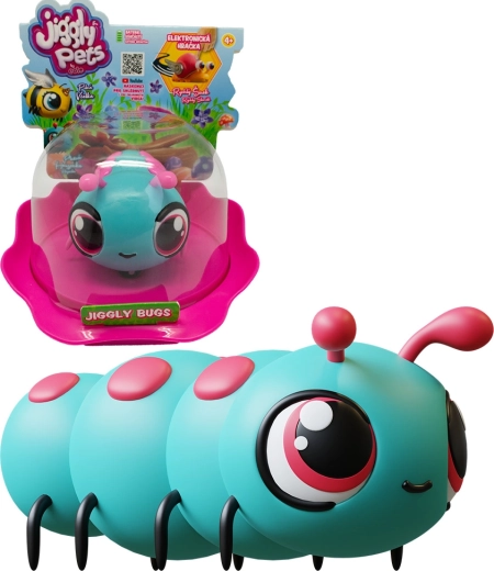 Jiggly Bugs röövik sinine