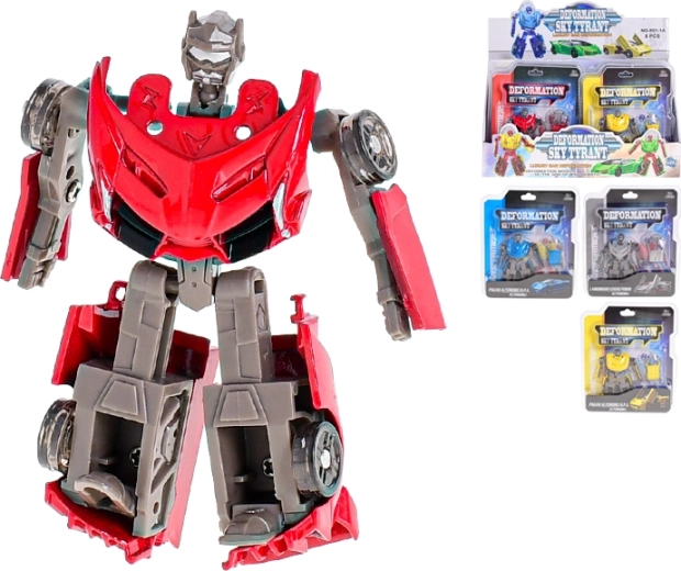 Auto Robot 8.5 cm – metal transforming model with freewheel