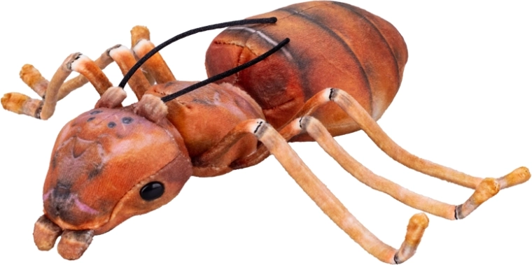 Pruun plüüsist sipelgas 20 cm