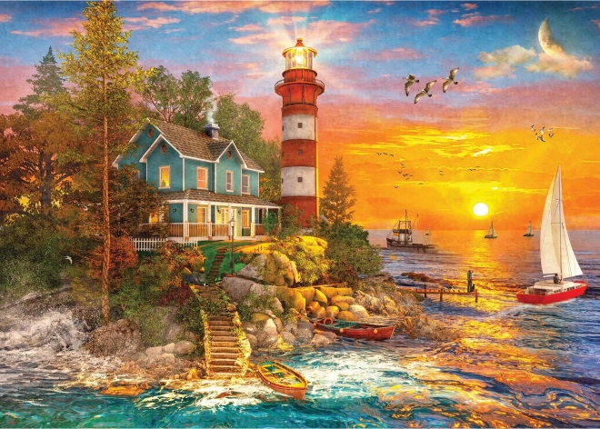 Puzzle „Majakas saarel“ 500 tükki