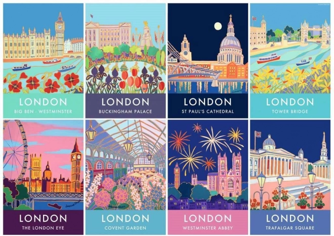 Ravensburger pusle London vintage-stiilis 1000 tükki