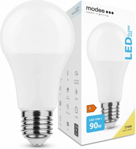 Modee Globe A65 LED Bulb 15 W E27 1350 lm warm white