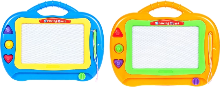 Color Magnetic Drawing Board Leterki with Stamps