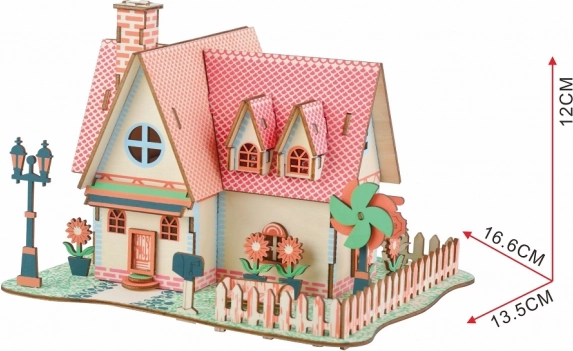 Wooden 3D Puzzle Sunflower Estate