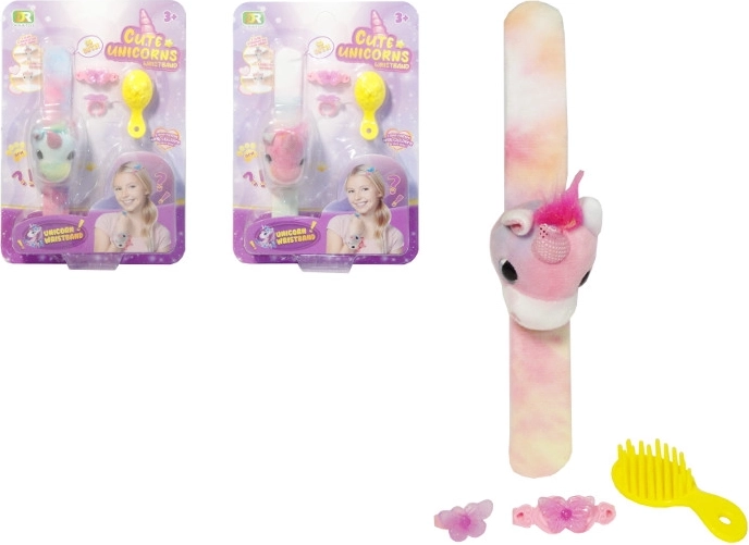 Beauty Set – Magnetic Plush Unicorn Bracelet