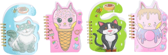 Rõngasköitega joonestamata märkmik 9,5×13 cm 50 lehte