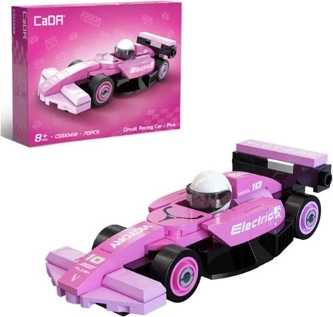 Cada ehituskomplekt Circuit racing car – roosa sportauto