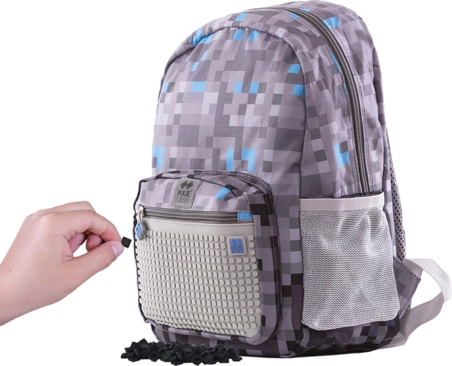 Pixie Crew children's backpack grey-blue