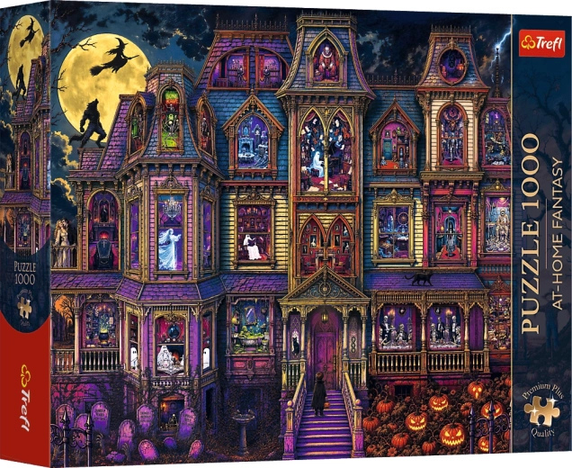 Trefl Puzzle Premium Plus Õudne maja, 1000 tükki