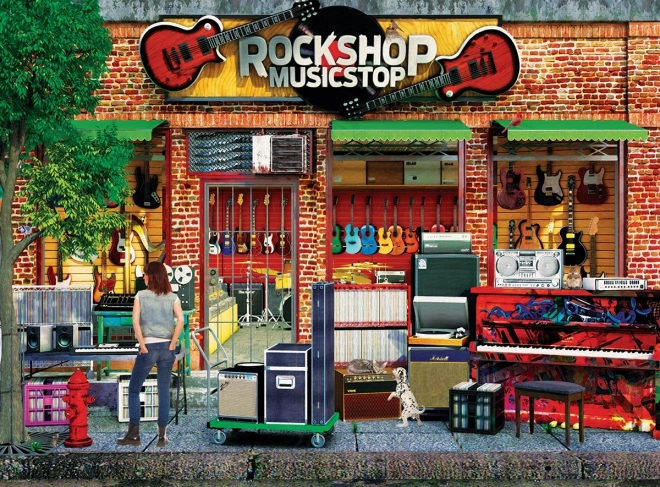 Puzzle 1000 tükki EUROGRAPHICS Rock Shop