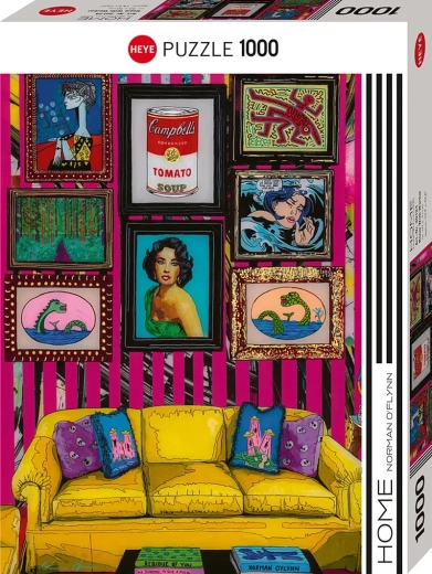 HEYE Room with Warhol puzzle, 1000 pieces