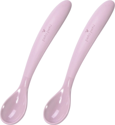 Petú Petú Maddie silicone spoons Rose - 2 pcs