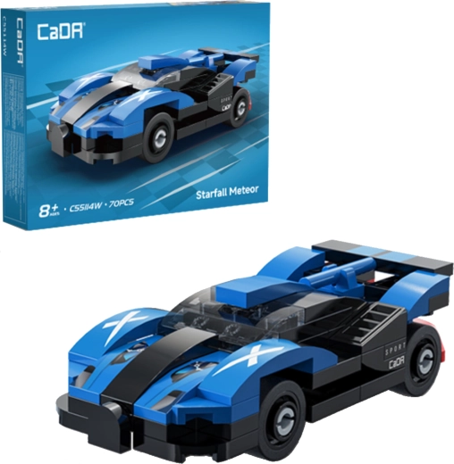 CaDA ehituskomplekt sportauto Starfall Meteor (70 detaili)