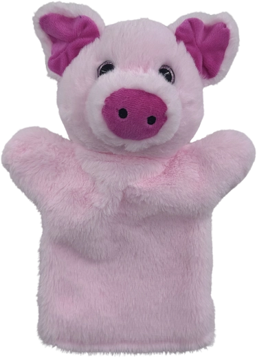 PLYŠKOV Plush Pig Hand Puppet