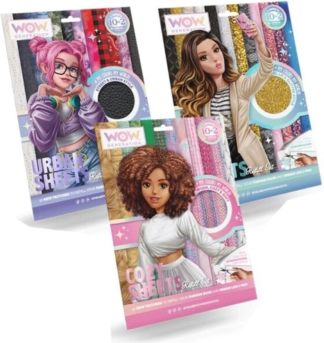 FASHION BOOK WOW lisakomplekt