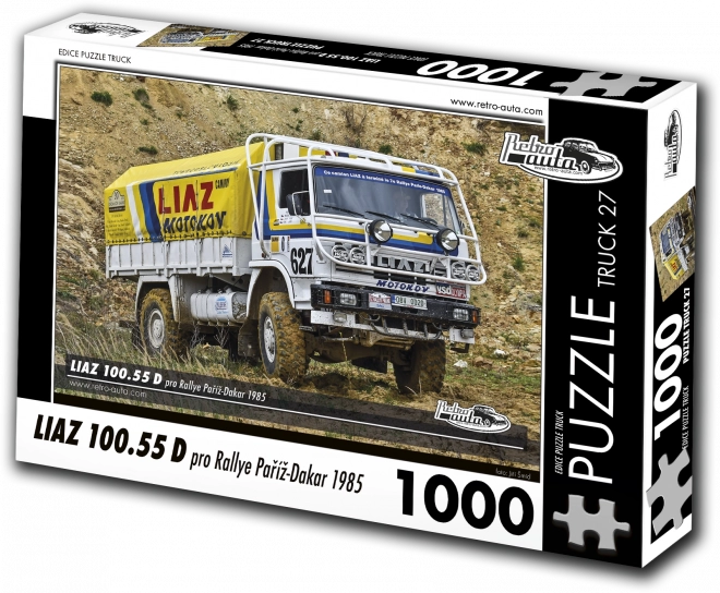 Pusle RETRO-AUTA LIAZ 100.55 D Rallye Pariis–Dakar 1000 tükki