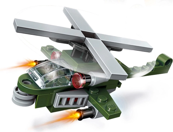 Qman Amphibious Panzer – lahingukopter Dolphin (45 osa)