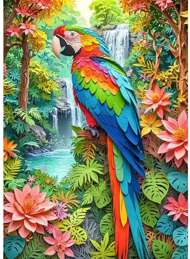 Cherry Pazzi puzzle Color Mirror 1000 pieces