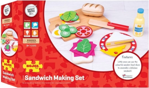Bigjigs Toys võileivakomplekt