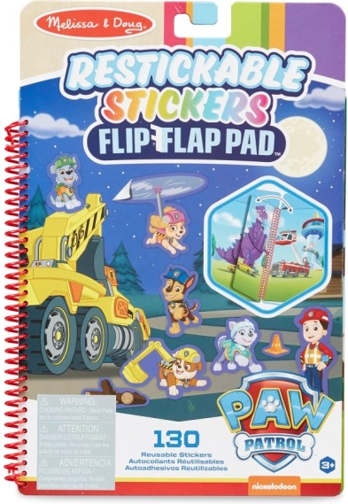 Käpapatrull ümberkleepitav kleepsu flip-flap plokk – Ülim missioon