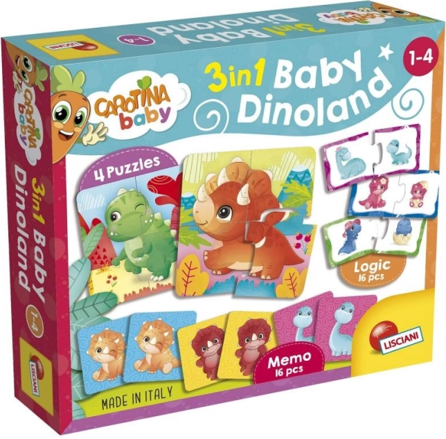 Carotina Baby Dinoland lastele