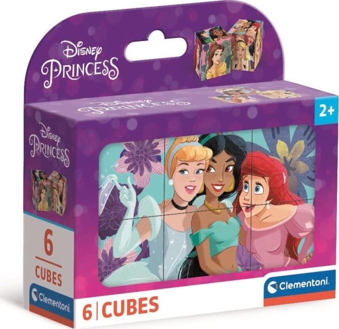 Disney printsesside pildikuubikud – 6 kuubikut