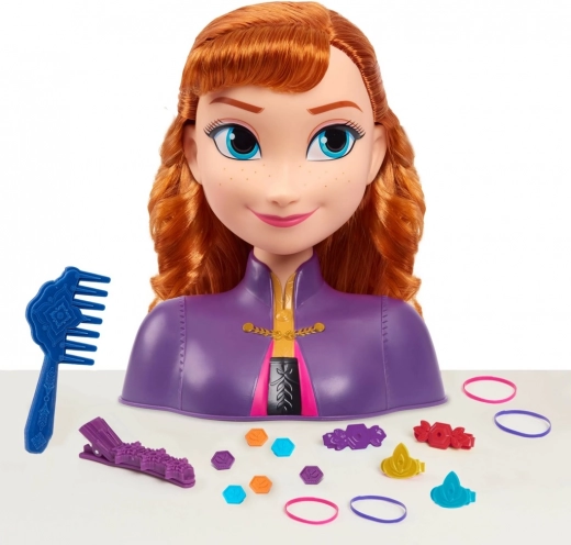 DISNEY Lumekuningriigi ANNA soengupea tarvikutega