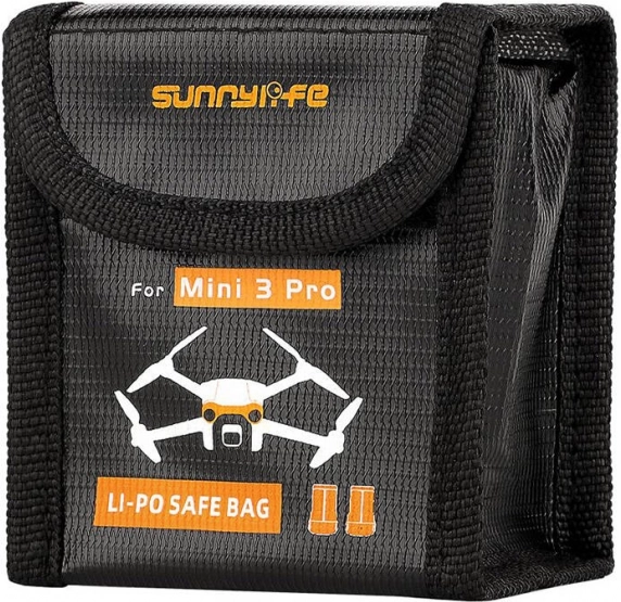 Sunnylife battery pouch for DJI Mini 3 Pro and Mini 4 Pro (for 2 batteries)