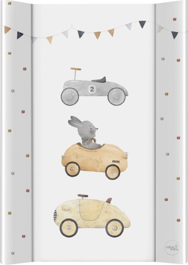 Ceba Baby kahepoolne mähkimisalus jäiga alusega 50 × 70 cm ultra light bunny driver