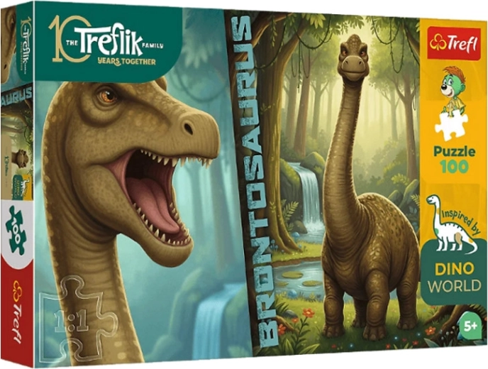 Inspired By Dino World pusle brontosaurus 100 tükki