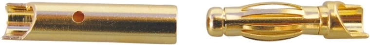 Kuldsed 4 mm pistikud, 1 paar