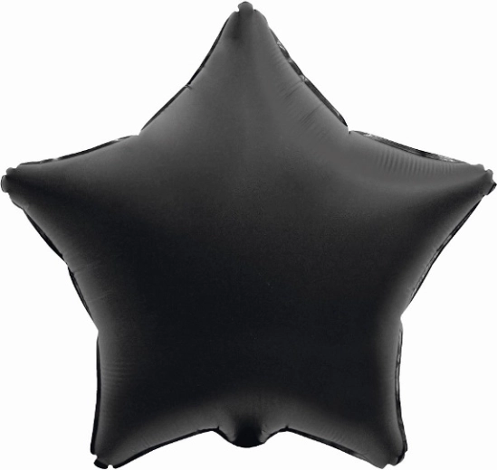 Mati must tähtkujuline fooliumõhupall 44 cm