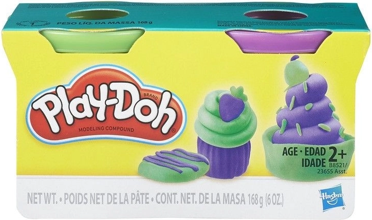 Play-Doh plastiliin – 2 topsi (värvide segu)
