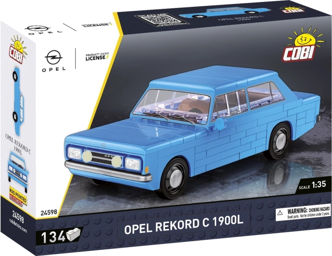 Cobi Opel Rekord C 1900L 1:35 (134 klotsi)