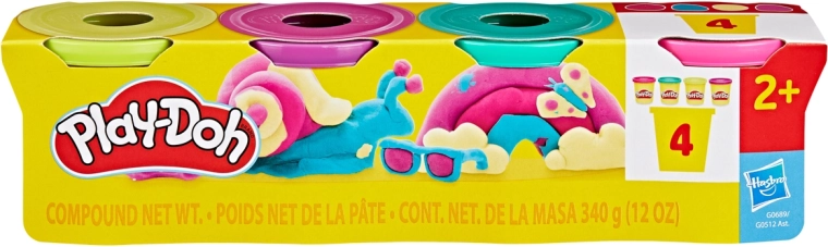 Play-Doh plastiliinikomplekt 4×85 g