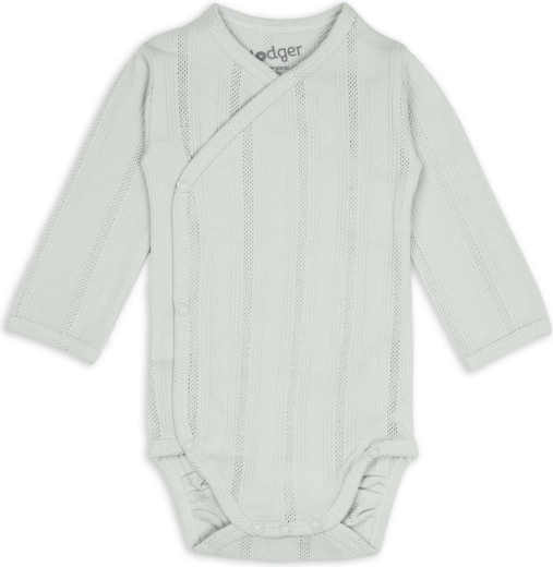 Lodger pikkade varrukatega beebibody Pointelle Silk, suurus 56
