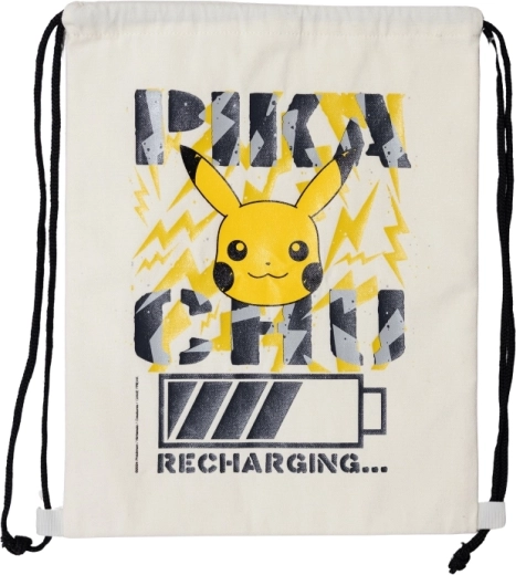 Pokémoni riidest nööriga kinni tõmmatav kott – 1 tk