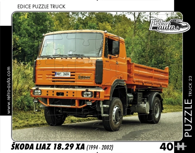 Pusle RETRO-AUTA – ŠKODA LIAZ 18.29 XA, 40 tükki