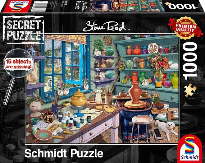 Schmidt Secret puzzle Pottery Workshop 1000 pieces
