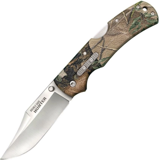 Kokkupandav jahinoaž Cold Steel Double Safe Hunter, kamuflaaž, 8,9 cm
