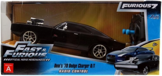 Kiired ja vihased RC-auto Dodge Charger 1970 1:24