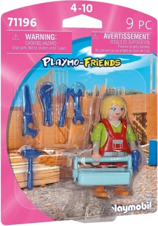 Playmo-Friends figuur – nais-meister tööriistakomplektiga