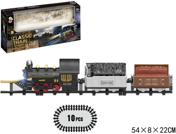 Battery-Powered Train Set with Smoke Effect
