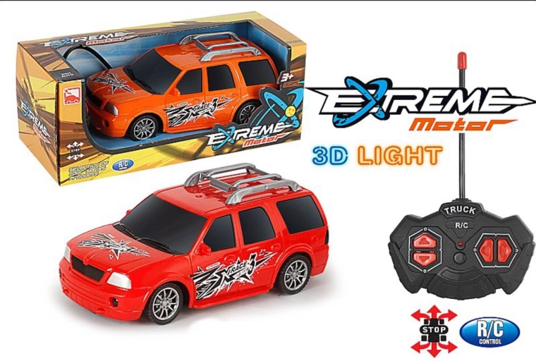 Adar RC off-road SUV remote control car 27 MHz with lights - 1 piece