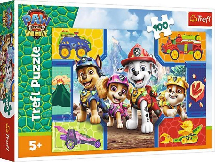 Pusle Tlapková patrola (Paw Patrol) dino film: Kutsikad ja dinosaurused 100 tükki